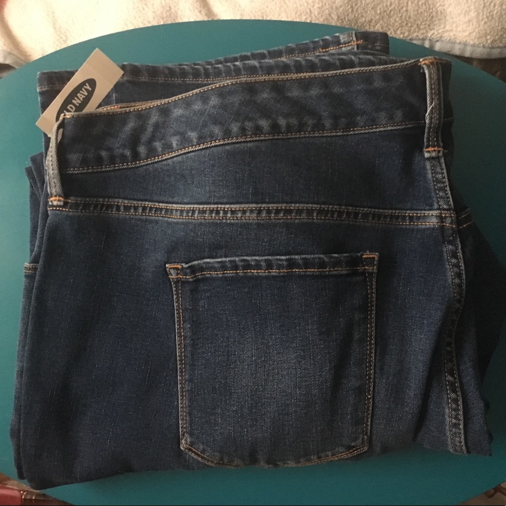 Old navy boot cut plus jeans